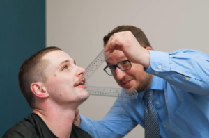 Physical therapy treatment for neck pain headaches and concussion symptoms